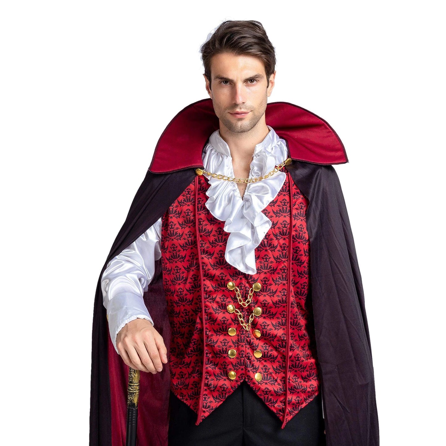 Halloween Vampire Costume Set for Adult Halloween Costumes Party Fancy Dress-Up